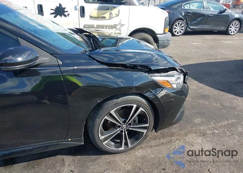 2021 Nissan Sentra Sr Xtronic Cvt z USA, uszkodzony, nr VIN 3N1AB8DV2MY229619